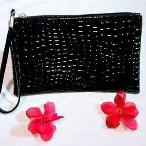Brand new black small cosmetic bag